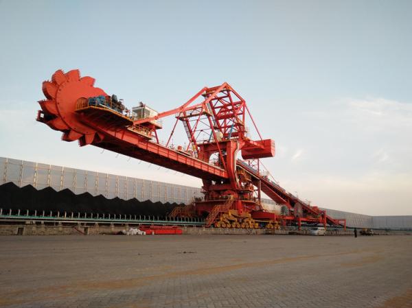 Quality Single / Double Cantilever Bucket Material Handling Machine Bucket Wheel Reclaimer for sale