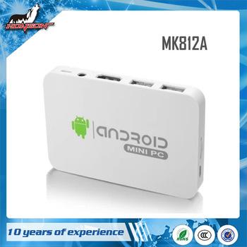 Quality MK812A Quad Core Android 4.2 Smart TV Box Mini PC XBMC for sale
