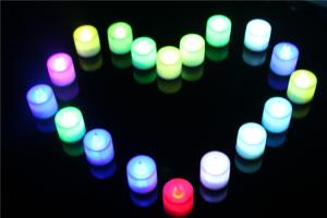 Wholesale Wholesale Real Wax Color Changing Pillar LED Candle Light from china suppliers