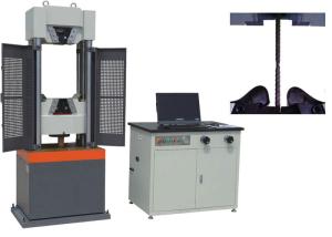 Wholesale Hydraulic Universal Tensile Testing Machine Computer Software Display Manual Loading from china suppliers