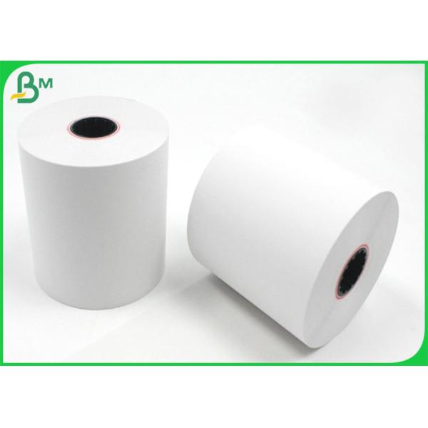 Waterproof  460mm Width 48gsm Thermal Rolls For Payment Slips 