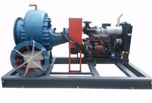 diesel engine farm irrigation mixed flow water pumping machine with high capacity