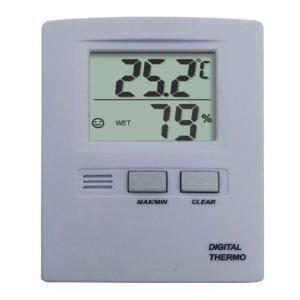 China Indoor Room LCD Electronic Temperature Humidity Meter Digital max min Thermometer Hygrometer on sale
