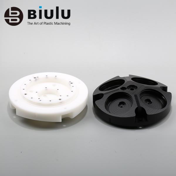 Engineering Plastic Pom Plastic Material , Pom Injection Molding Tight Tolerances