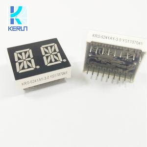 China 2 Digits LED 14 Segment Display 0.56 Inch Common Anode And Common Cathode on sale
