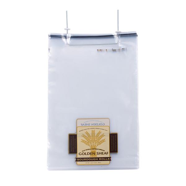 Customized Printed Bakery Storage Bag Large Size Plastic Bread Bag