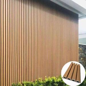 Wholesale Prefab Building Wood Plastic Composite Wall Cladding panel Waterproof from china suppliers