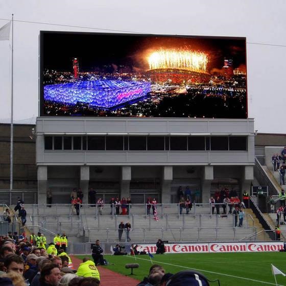 Big Advertising P6 Outdoor SMD LED Display Billboard For Live Video Showing