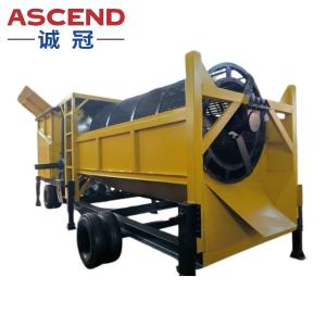 China Alluvial Gold Washing Plant Machine GTS20 GTS50 For Small Scale Mining In Africa on sale