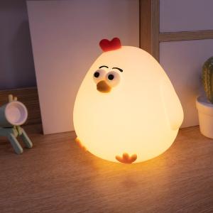 China Duck Night Light Cute Duck Lamp Rechargeable Dimmable Nightlight Silicone LED Timer Bedside Lamp Baby Nursery Nightlight on sale
