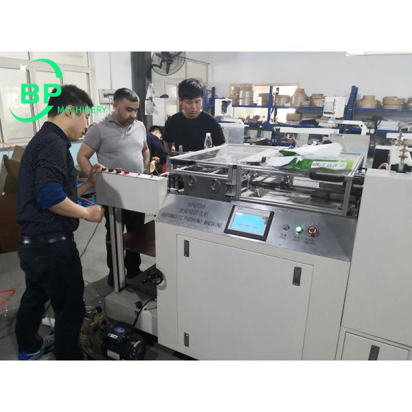 Turkey customer inspect automatic wire o spiral notebook and calendar punching machine 