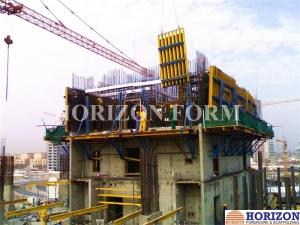 China CB240 Self Climbing Scaffold System Powder Coated Loading Bearing Platform on sale