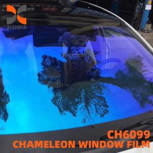 Wholesale Purple Light Dazzle Color Side Rear Block Color Ppf Most Popular Chameleon Color Changing Window Film For Car Window Tinting from china suppliers