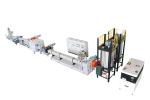 PET Bottle Flakes Chips Single Screw 1000 Kg H Plastic Recycling Granulator