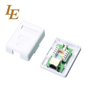 Wholesale Cat6 Ftp Surface Mount Box Rj45 Network Faceplate Socket from china suppliers