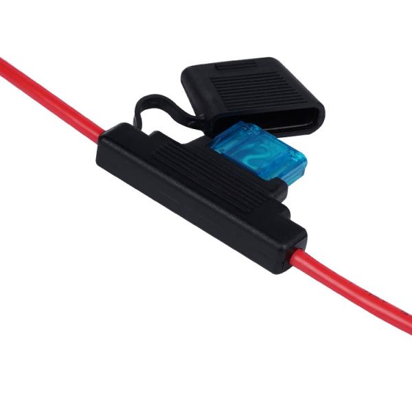 Quality APX Maxi Blade Fuse Holders / 8 Awg Inline Fuse Holder PVC Splashproof for sale