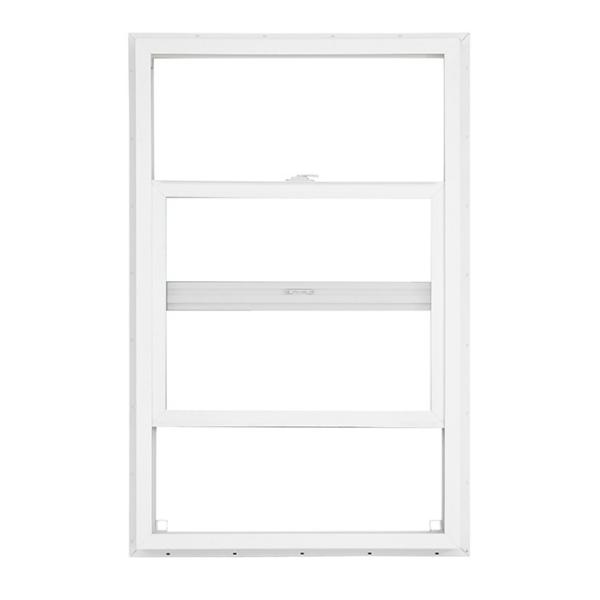 Customized Size UPVC Low-E Glass Vinyl Single Hung Windows Long-Lasting Performance