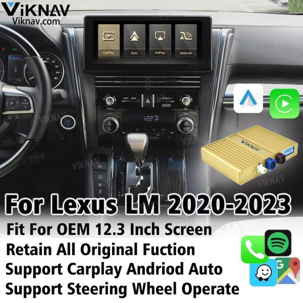 Quality Lexus LM 2020-2023 Linux Steering Wheel Control Interface For Original Car Screen for sale