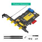 M.2 B key USB3.0 & PCIe dual bus interface 5G WWAN card Adapter Used for fast