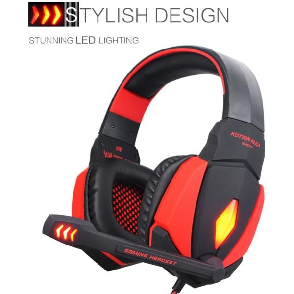 20000Hz DC5V 2.2kohm Kotion Each G4000 Gaming Headset
