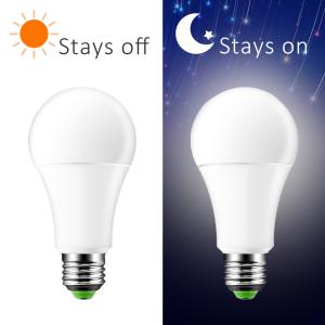China LED Sensor Outdoor LED Light Bulb Automatic On / Off For Porch Yard Garage on sale
