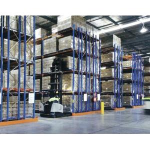 Wholesale warehouse storage double pallet racking system from china suppliers