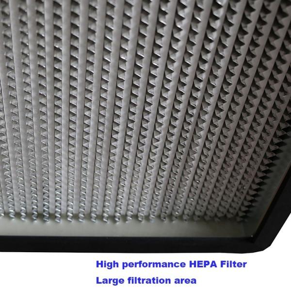 Terminal H13 Glass Fiber High Efficiency Operating Room HEPA Filter