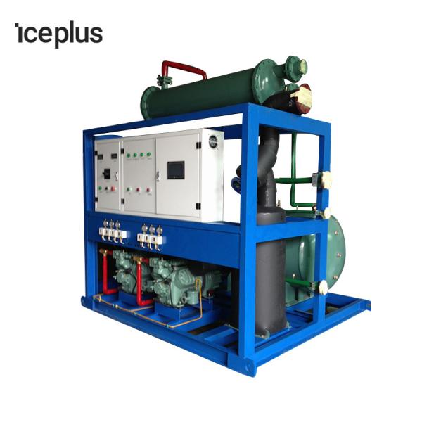 Big Daily Capacity Tube Ice Making Machine Round Ice Shape 29mm To 32mm Diameter