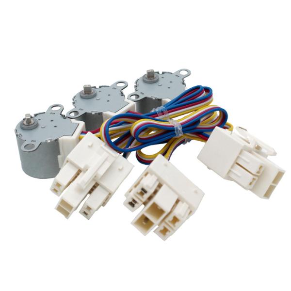 12 Volt Pm Geared Stepper Motor With Encoder 11.25 Degree Low Noise For