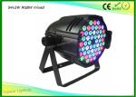 High Configuration 3 Watts DJ Stage Light , Led Par 64 Lights DMX 8CH With Auto