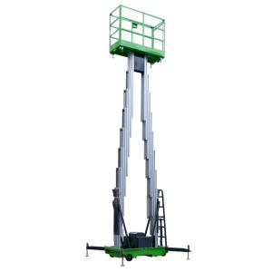 Wholesale 6m Platform Height Mobile Vertical Lifting Platform With Double Mast from china suppliers