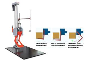 Wholesale Drop Height 200 Cm 85kg Lab Drop Tester With CE Marking Meet ISTA Standard from china suppliers
