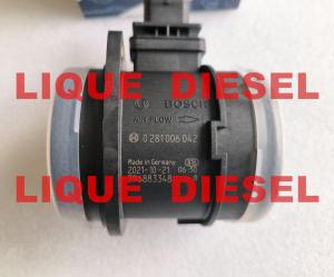 China BOSCH sensor 0281006042 0 281 006 042 281006042 Maf Mass Air Flow Meter Sensor 0 281 006 042 on sale
