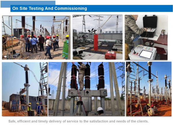 Variable Frequency AC Resonant Voltage Withstand Test equipment For Substation