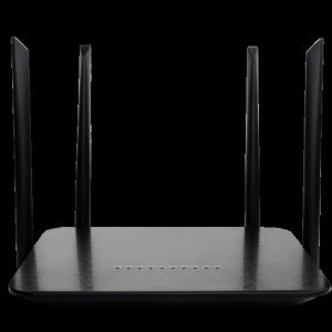 1800Mbps 2.4g 5.8G Wireless Routing Module Firewall Router Wired Network Connection Wireless Black
