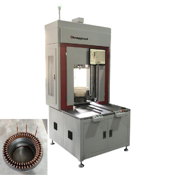 Quality Customized Automatic Electric Motor Winding Machine 140mm Stator Assembly Line for sale