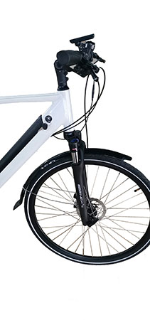 26" Wheel Size Suspension 500W MID Motor Mountain Electric Bike for Adventure Seekers