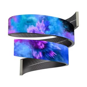Wholesale P3 Flexible LED Display Screen Panel Multiple Pixels FCC Certificated from china suppliers