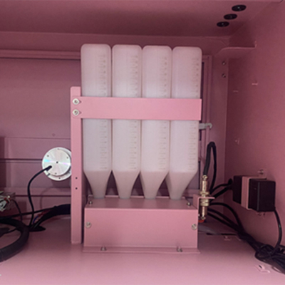 Flower Shapes Cotton Candy Floss Vending Machine Full Automatic Commercial Use