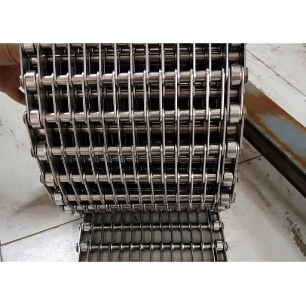 316 Eye Link Stainless Steel Wire Conveyor Belt Cleaning Blueberries