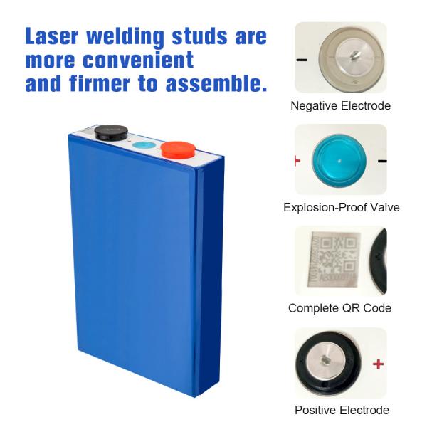 RV EV Rechargeable LiFePO4 Prismatic Cell Battery EVE For DIY 12V 24V 48V Pack