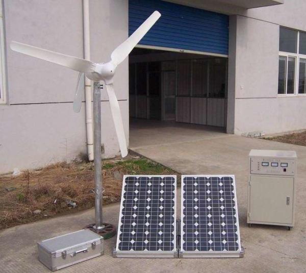 Quality ISO Complementation Hybrid Solar Wind Generator System For Power Generation for sale