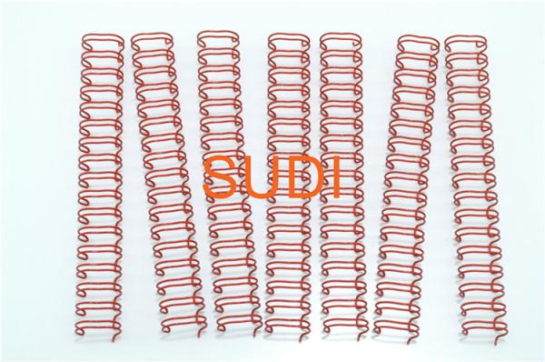Quality Glossy Nylon 7/16" Twin Loop Binding Wire For Coil Book for sale