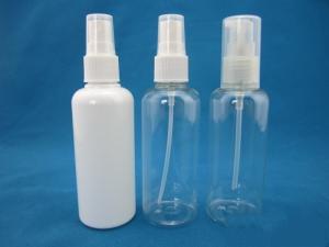 China OEM Silk Screen Printing 100ml Empty Plastic Bottles on sale