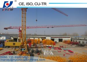 12t Load 64m Jib 2.5t Tip PT6425 Flattop Topless Tower Crane with Remote Control