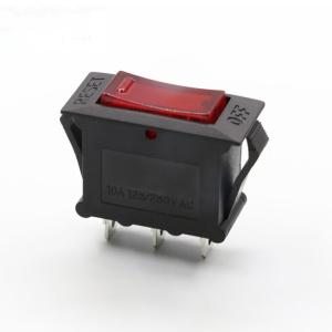 China Overload Protection Circuit Breaker Switch , 4 Pins Overload Rocker Switch on sale