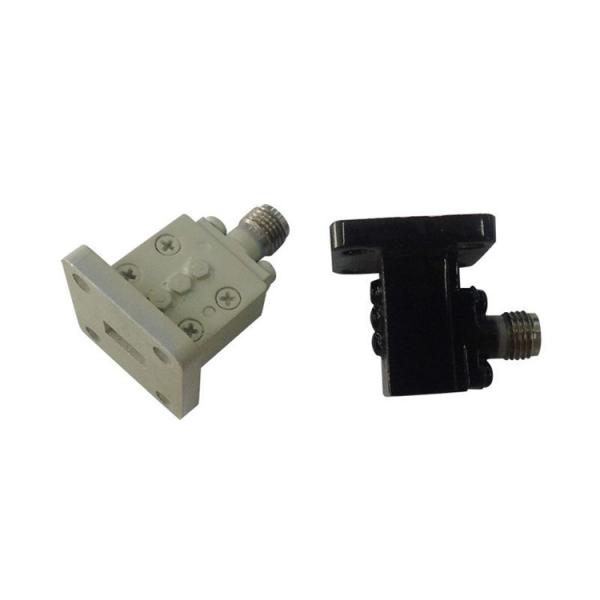 Low Insertion Loss Wr340 Waveguide To Coax Adapter 26.3-40ghz Iso Approval