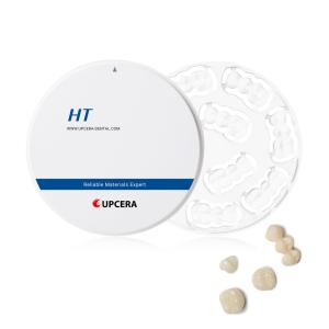 Dental CAD CAM 1200Mpa High Translucent Zirconia HT Blocks