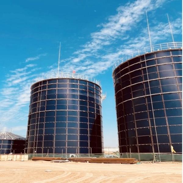 Customizable Bolted Steel Edible Oil Storage Tank , Waste Oil Storage Tank