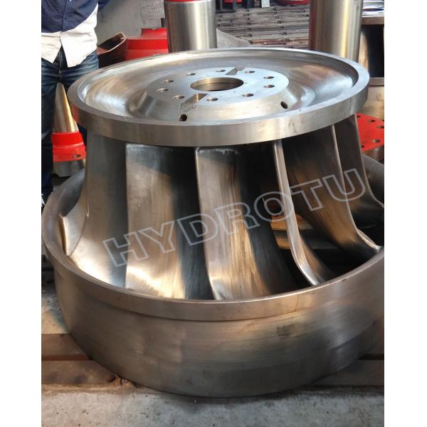 0Cr13Ni4Mo stainless steel Francis Turbine Runner for Electrical capacity 0.1MW - 200MW